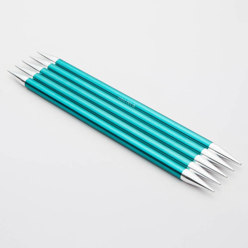 Knit Pro Zing Double Pointed Needles 15cm - 8.00mm 47016 - Mooroolbark Wool