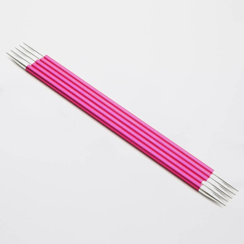 Knit Pro Zing Double Pointed Needles 20cm - 5.00mm - Mooroolbark Wool