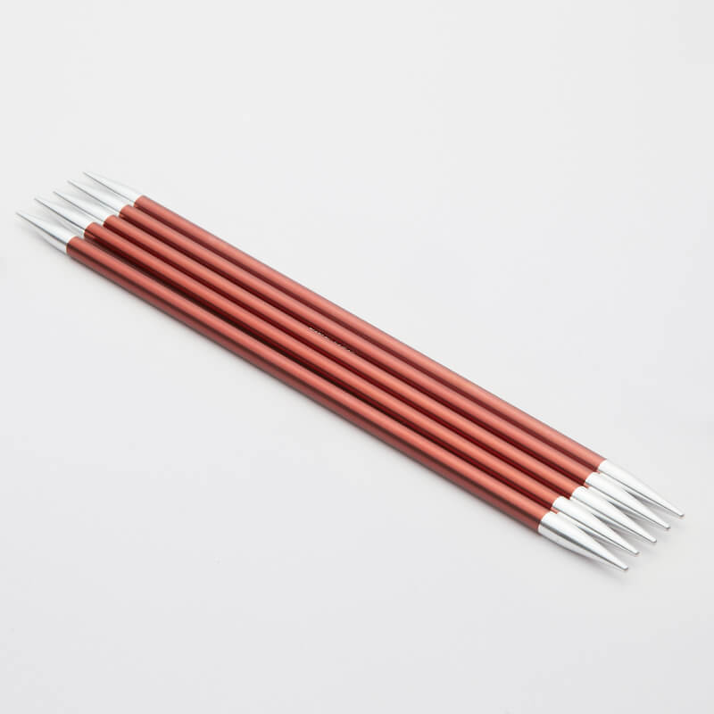 Knit Pro Zing Double Pointed Needles 20cm - 5.50mm - Mooroolbark Wool