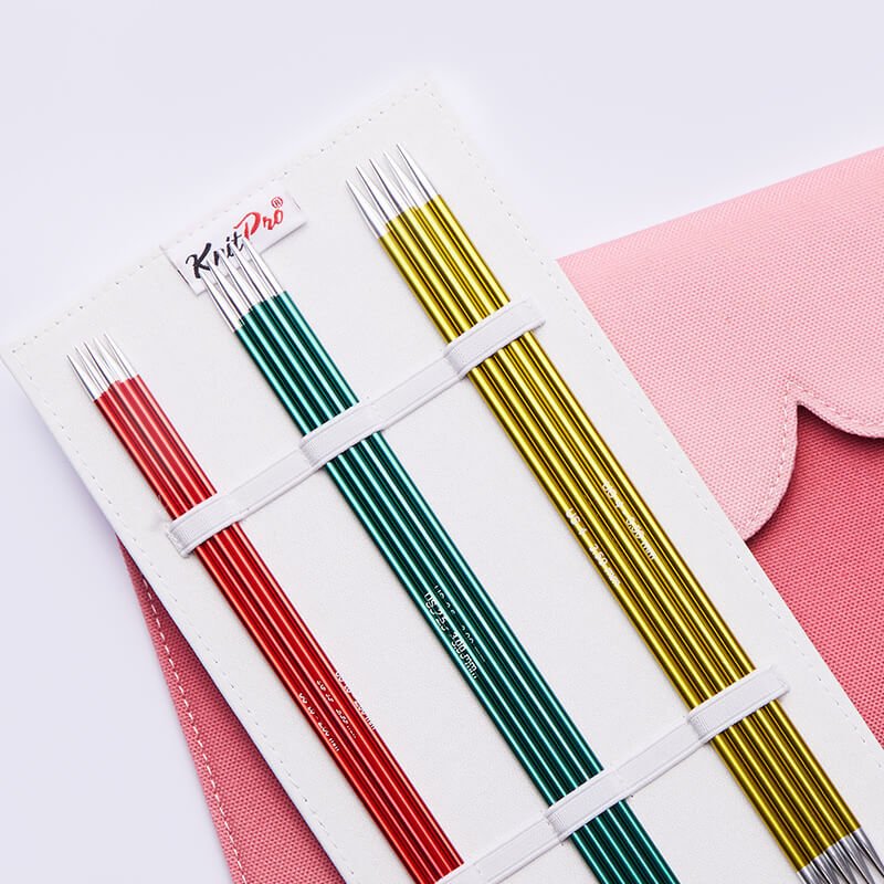 Knit Pro Zing Double Pointed Needles Set 20cm/8" - 47422 - Mooroolbark Wool