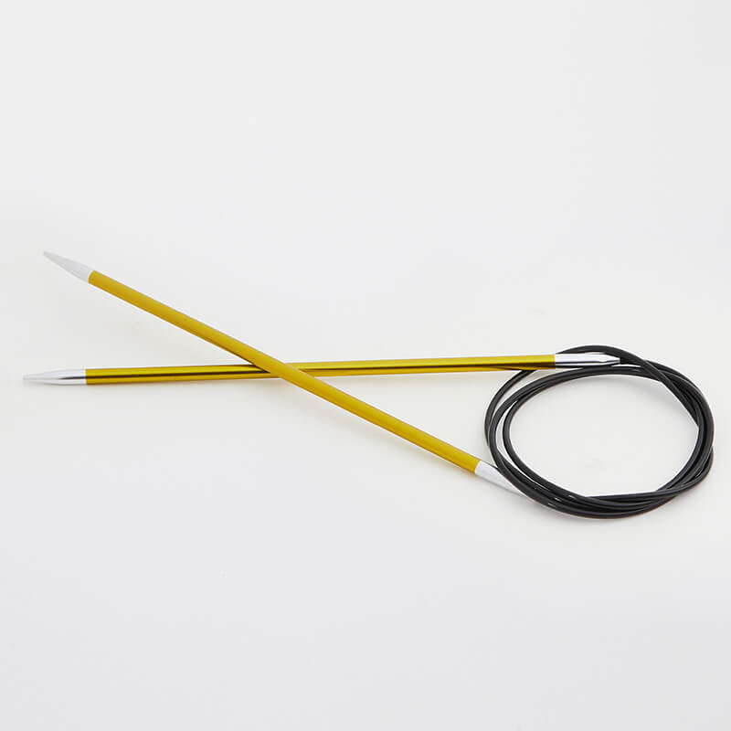 Knit Pro Zing Fixed Circular Knitting Needles 40cm - 3.50mm - 47067 - Mooroolbark Wool