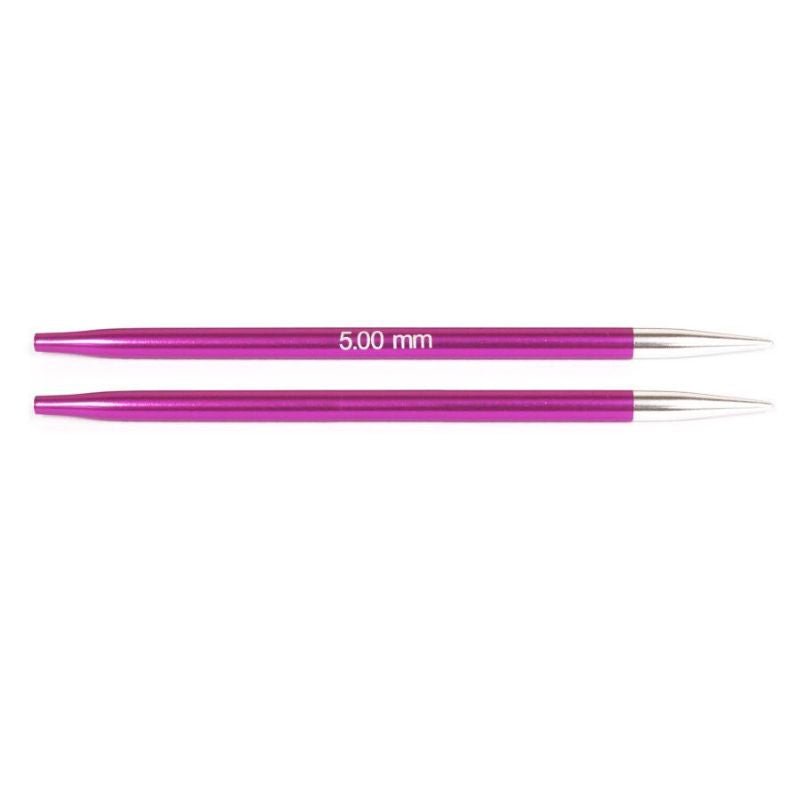 Knit Pro Zing Interchangeable Circular Knitting Needles - 5.00mm - Mooroolbark Wool