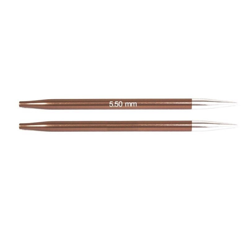 Knit Pro Zing Interchangeable Circular Knitting Needles - 5.50mm - Mooroolbark Wool