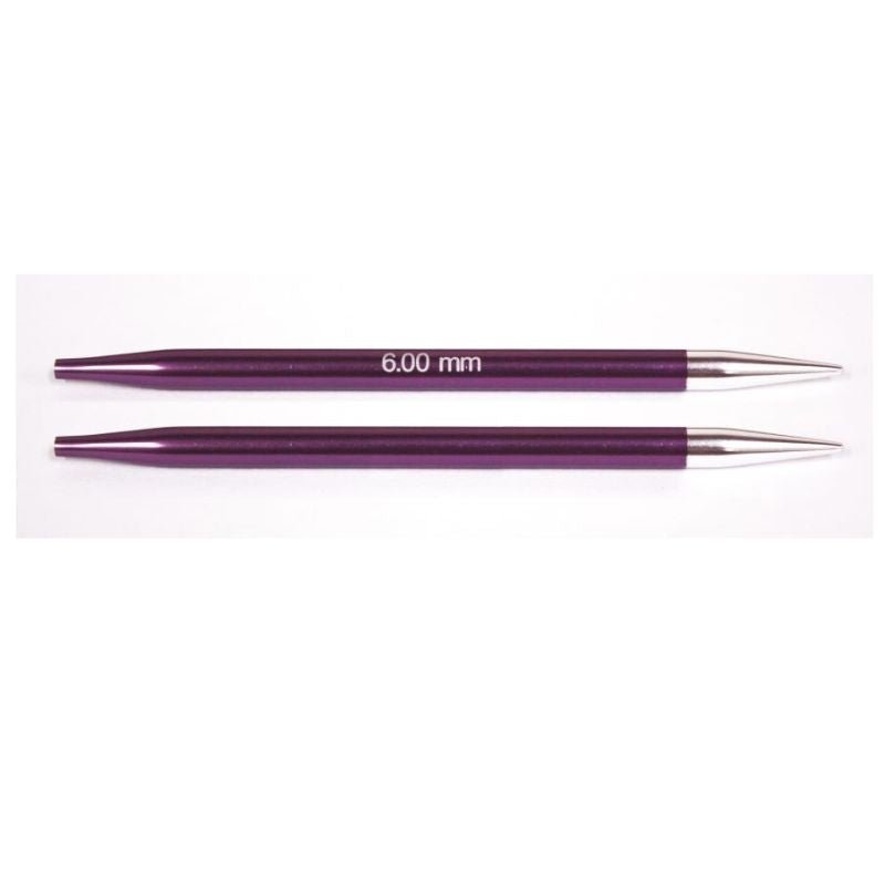 Knit Pro Zing Interchangeable Circular Knitting Needles - 6.00mm - Mooroolbark Wool