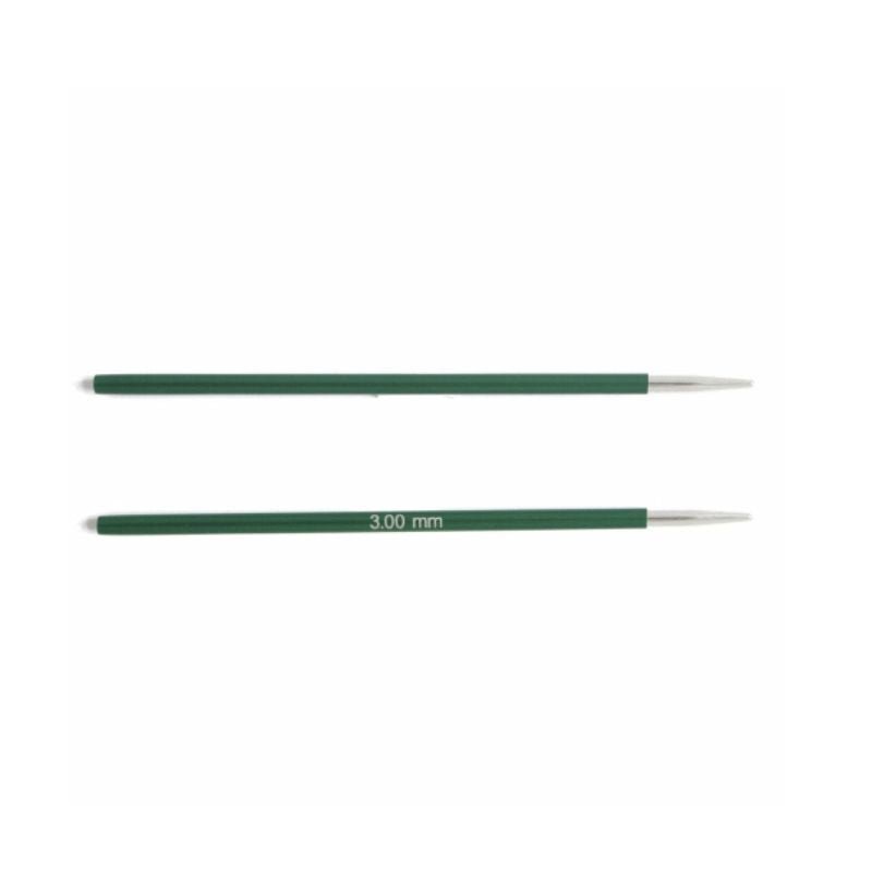 Knit Pro Zing Interchangeable Circular Knitting Needles - Short - 3.00mm - Mooroolbark Wool