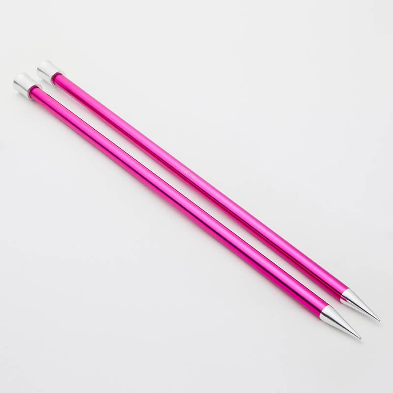 Knit Pro Zing Metal Knitting Needles 30 cm - 10.00mm - Mooroolbark Wool