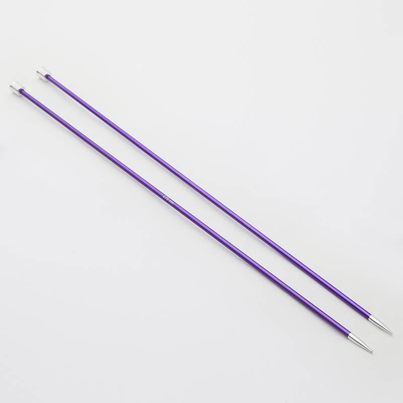 Knit Pro Zing Metal Knitting Needles 30 cm - 3.75mm - Mooroolbark Wool