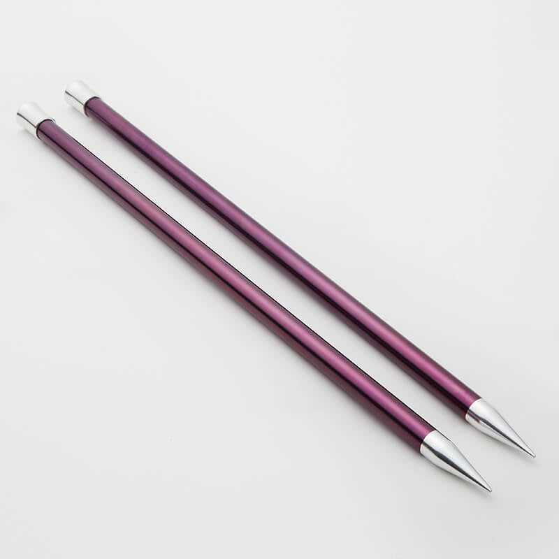 Knit Pro Zing Metal Knitting Needles 30 cm - 6.00mm - Mooroolbark Wool