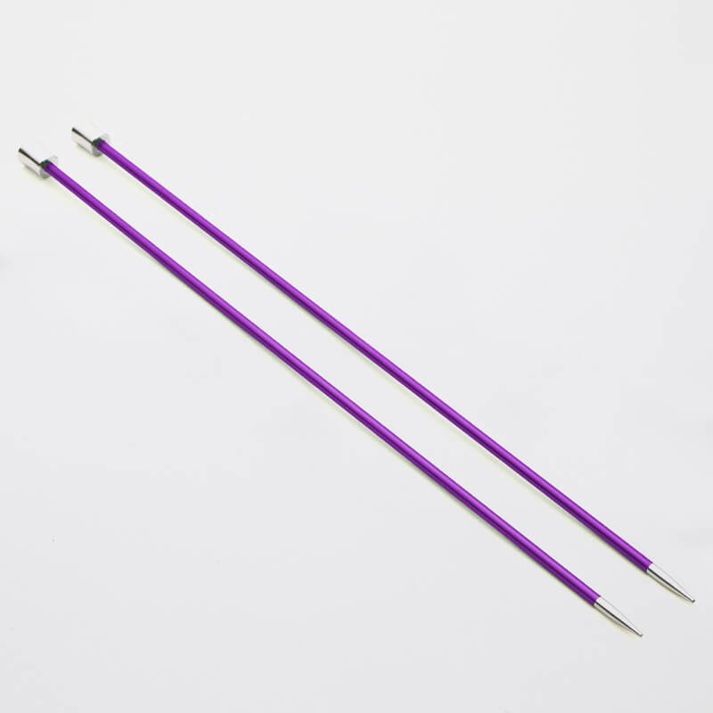 Knit Pro Zing Metal Knitting Needles 35 cm - 4.50mm - Mooroolbark Wool
