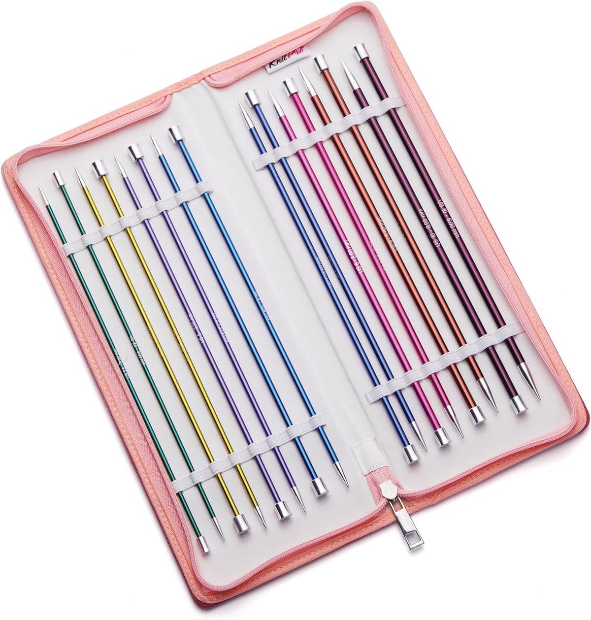 Knit Pro Zing Single Pointed Needle Set (35cm) 47428 - Mooroolbark Wool