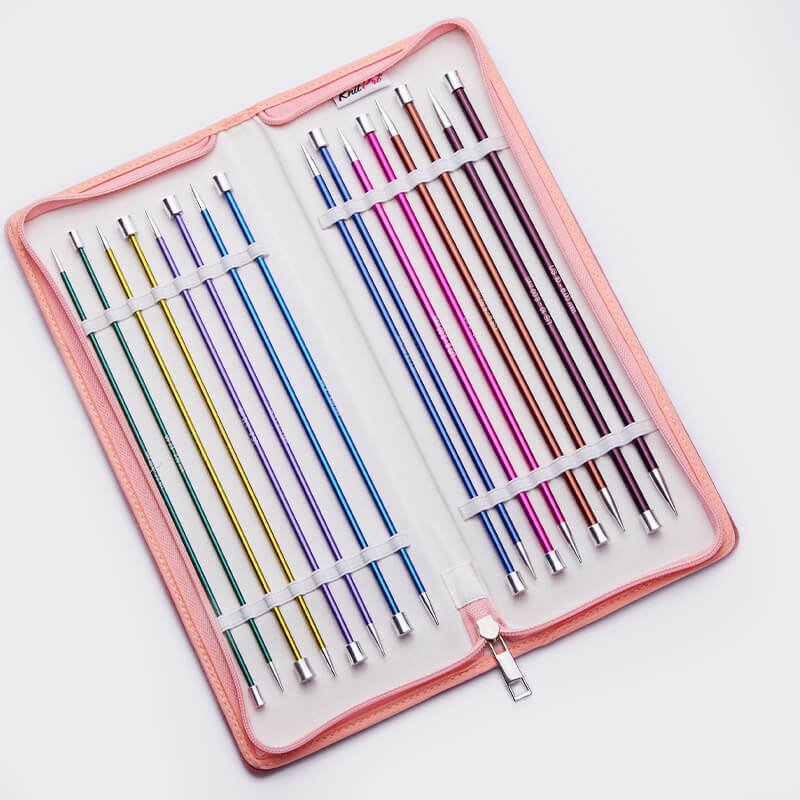 Knit Pro Zing Single Pointed Needle Set 40cm 47429 - Mooroolbark Wool