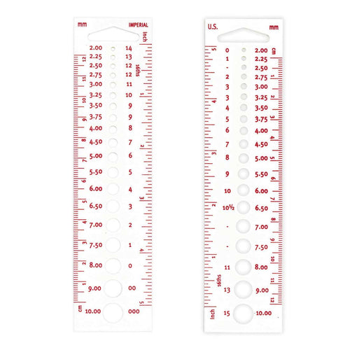 Knitting Gauge - Mooroolbark Wool
