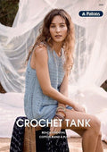 Leaflet 0025 - Patons Crochet Tank TL0002 - Mooroolbark Wool
