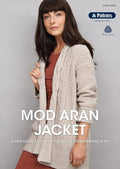 Leaflet 0036 - Patons Mod Aran Jacket - Mooroolbark Wool