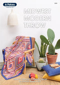 Leaflet 0049 - Patons Midwest Modern Throw - Mooroolbark Wool