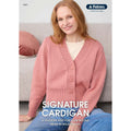 Leaflet 0069 - Patons Signature Cardigan in 8 ply - Mooroolbark Wool