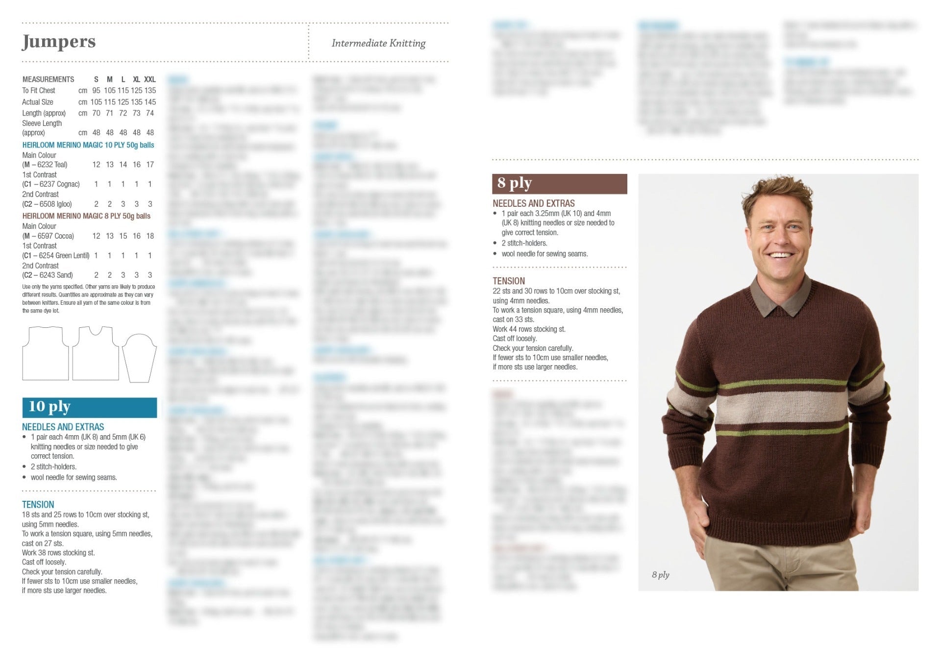 Leaflet 014 - Heirloom Lachlan Jumper - Mooroolbark Wool
