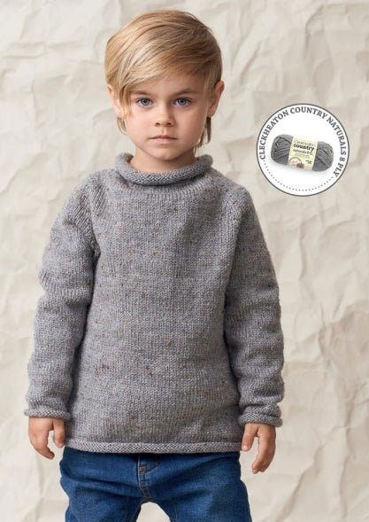 Leaflet 1010 - Cleckheaton Seamless Sweater CL1111 - Mooroolbark Wool