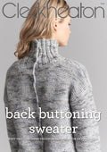 Leaflet 1012 - Cleckheaton Back Buttoning Sweater 12 Ply - SALE - Mooroolbark Wool