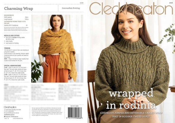 Leaflet 1019 - Cleckheaton Wrapped in Rodinia - Original Copy - Mooroolbark Wool