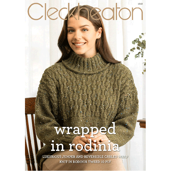 Leaflet 1019 - Cleckheaton Wrapped in Rodinia - Original Copy - Mooroolbark Wool