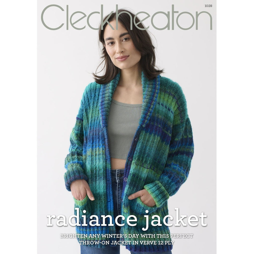 Leaflet 1028 - Cleckheaton Radiance Jacket - Original Copy - Mooroolbark Wool