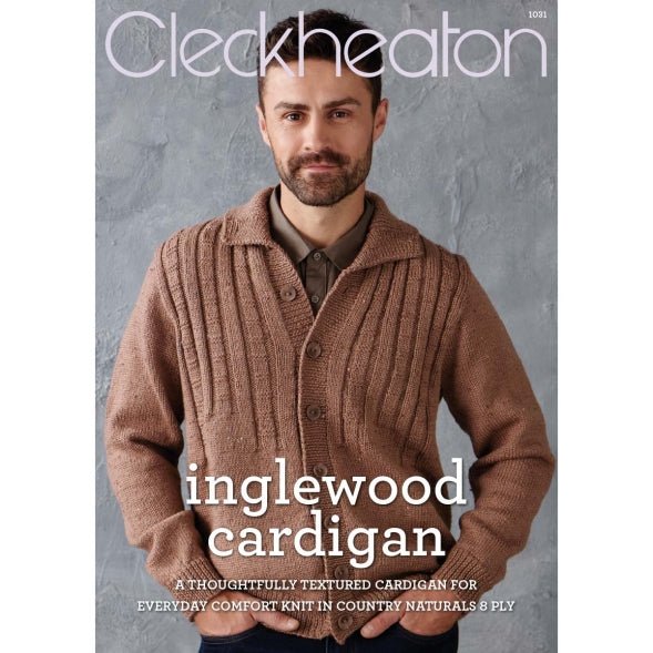 Leaflet 1031 - Cleckheaton inglewood cardigan-Original Copy - Mooroolbark Wool