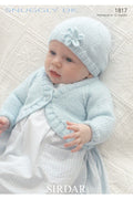 Leaflet 1817 - Sirdar  Snuggly DK jacket & bonnet - Mooroolbark Wool