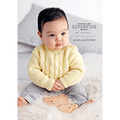 Leaflet 436 - Cleckheaton Aran Pullover - Mooroolbark Wool