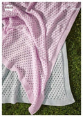 Leaflet 452 - Heirloom Lace Cot Blanket - Mooroolbark Wool