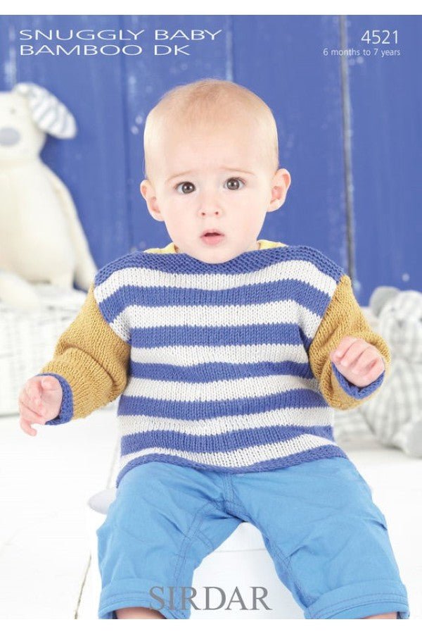 Leaflet 4521 - Snuggly DK Birth to 7 Years - Mooroolbark Wool