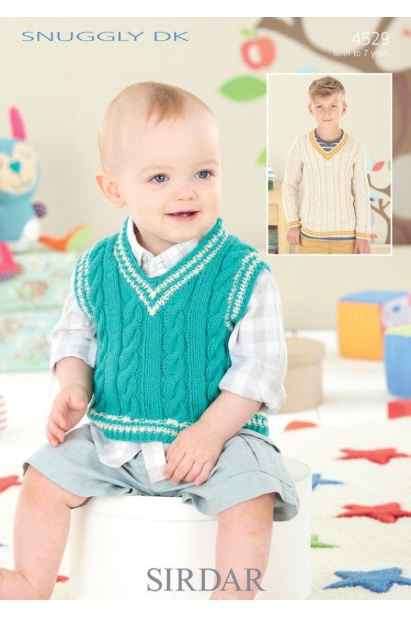 Leaflet 4529 - Snuggly DK Birth to 7 Years - Mooroolbark Wool