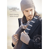 Leaflet 453 - Men's Beanie, Mitts & Scarf - Mooroolbark Wool