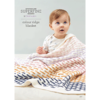 Leaflet 467 - Colour Ridge Blanket CL2222 - Mooroolbark Wool
