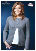 Leaflet 475 - Heirloom Lace Body Jacket - Original Copy - Mooroolbark Wool