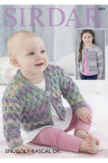 Leaflet 4804 - Sirdar DK Birth - 7 years cardigan - Mooroolbark Wool