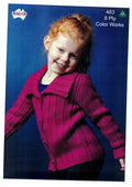 Leaflet 483 - Heirloom 8 Ply - Original Copy - Mooroolbark Wool