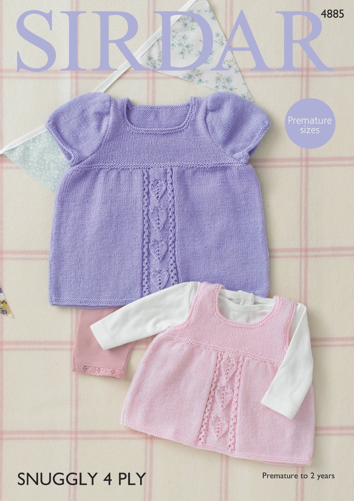 Leaflet 4885 - Sirdar 4 Ply dress - Mooroolbark Wool