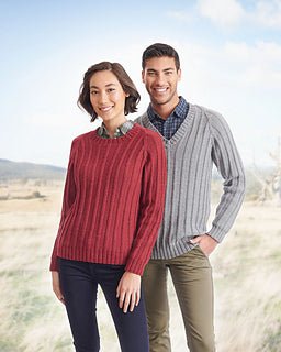 Leaflet 5049 - Shepherd His or Her Handknits - Mooroolbark Wool