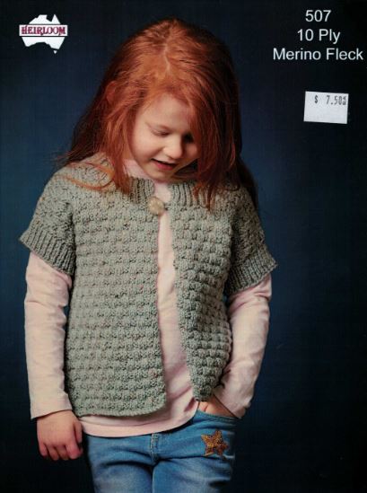 Leaflet 507 - Heirloom 10 Ply - Original Copy - Mooroolbark Wool