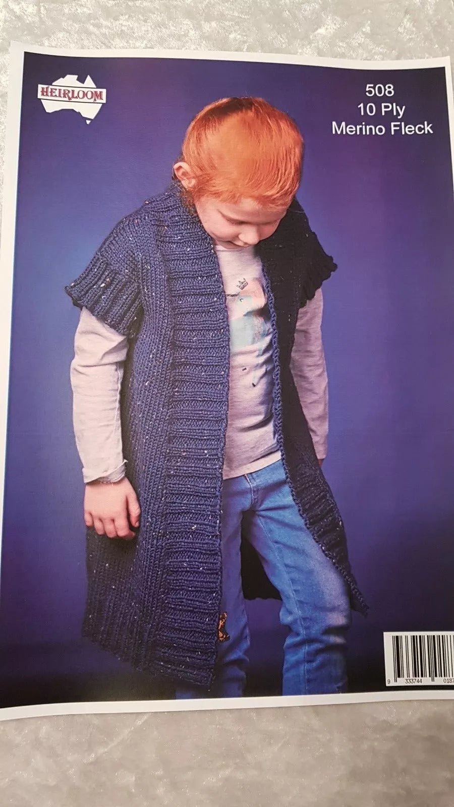 Leaflet 508 - Heirloom 10 Ply - Original Copy - Mooroolbark Wool