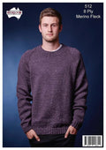 Leaflet 512 - Heirloom 8 Ply - Original Copy - Mooroolbark Wool