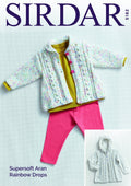 Leaflet 5182 - Sirdar 10 Ply jacket - Mooroolbark Wool