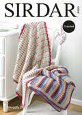 Leaflet 5203 - Sirdar DK Crochet blanket - Mooroolbark Wool