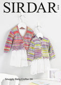 Leaflet 5213 - Sirdar DK cardigan - Mooroolbark Wool