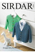 Leaflet 5218 - Sirdar DK textured cardigan - Mooroolbark Wool