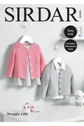 Leaflet 5220 - Sirdar Snuggly 4 Ply cardigan - Mooroolbark Wool