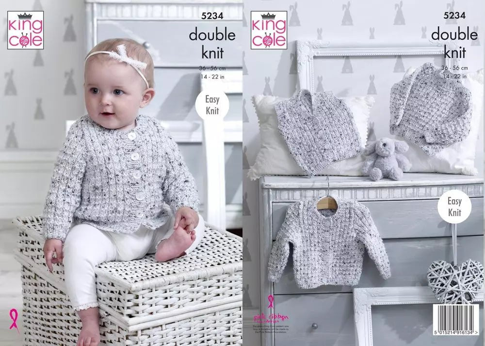 Leaflet 5234 - King Cole DK - Mooroolbark Wool