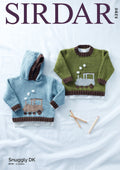Leaflet 5290 - Sirdar Snuggly DK jumper & hoodie - Mooroolbark Wool
