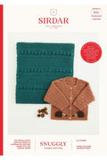 Leaflet 5431 - Sirdar DK Crochet blanket & cardigan - Mooroolbark Wool